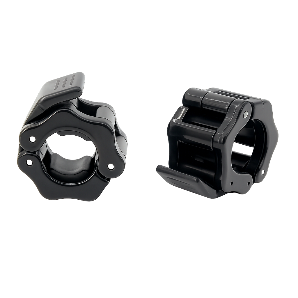 Pair Of Locking 25/50mm Barbell Collar Lock