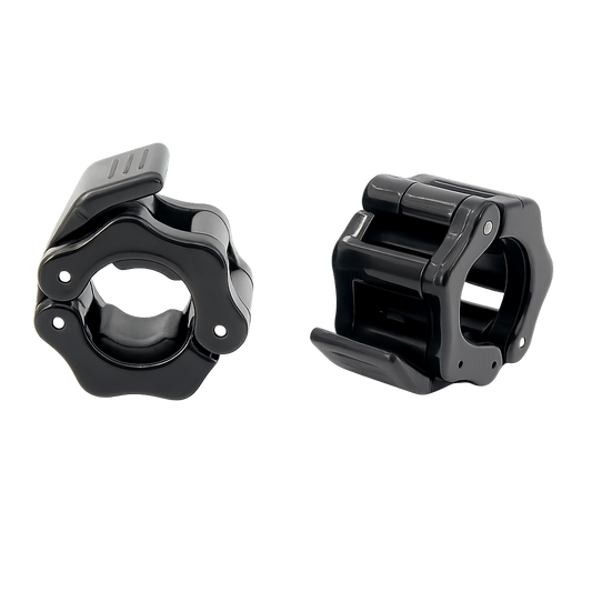 Pair Of Locking 25/50mm Barbell Collar Lock