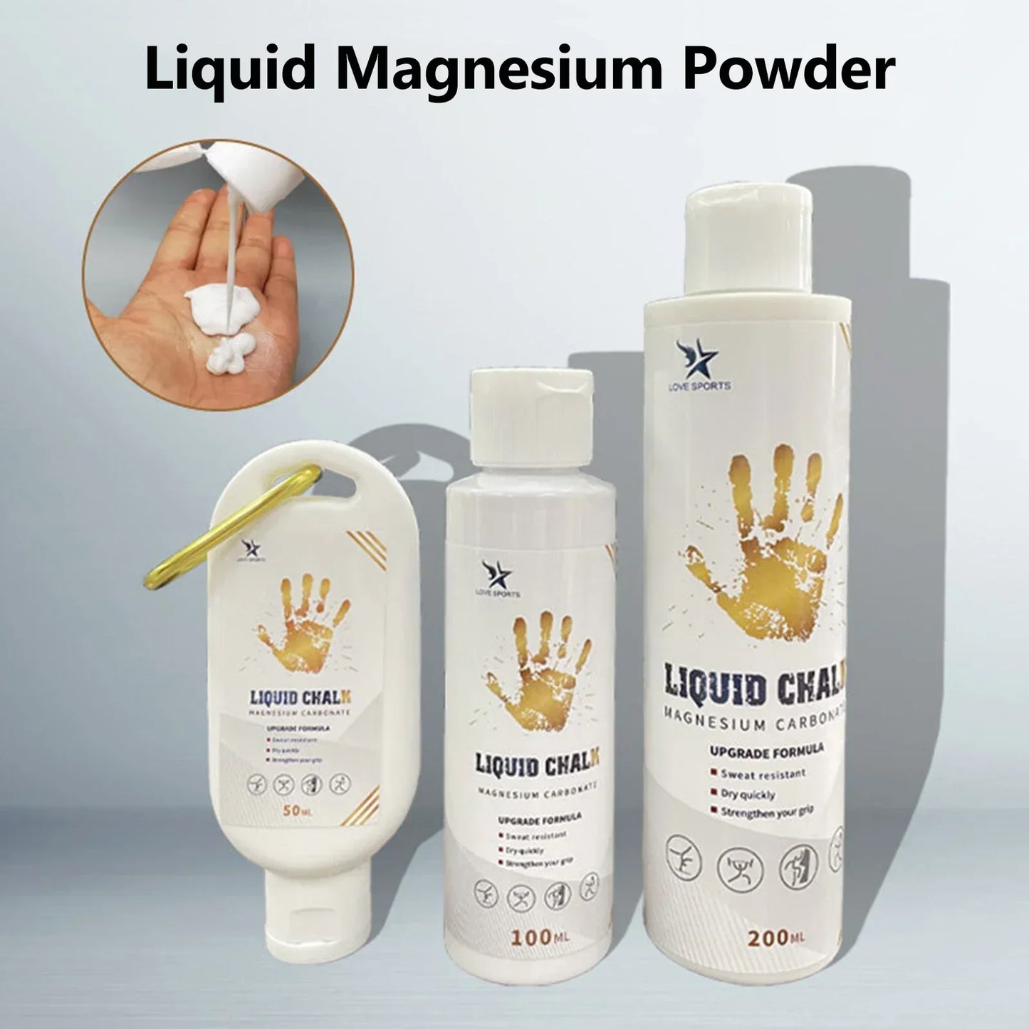 Liquid Chalk Sports Magnesium Powder Cream