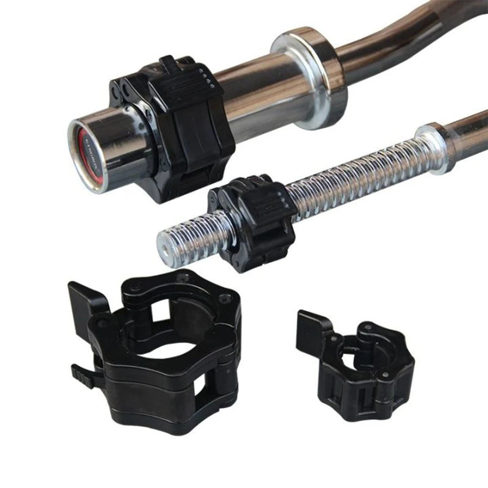 Pair Of Locking 25/50mm Barbell Collar Lock