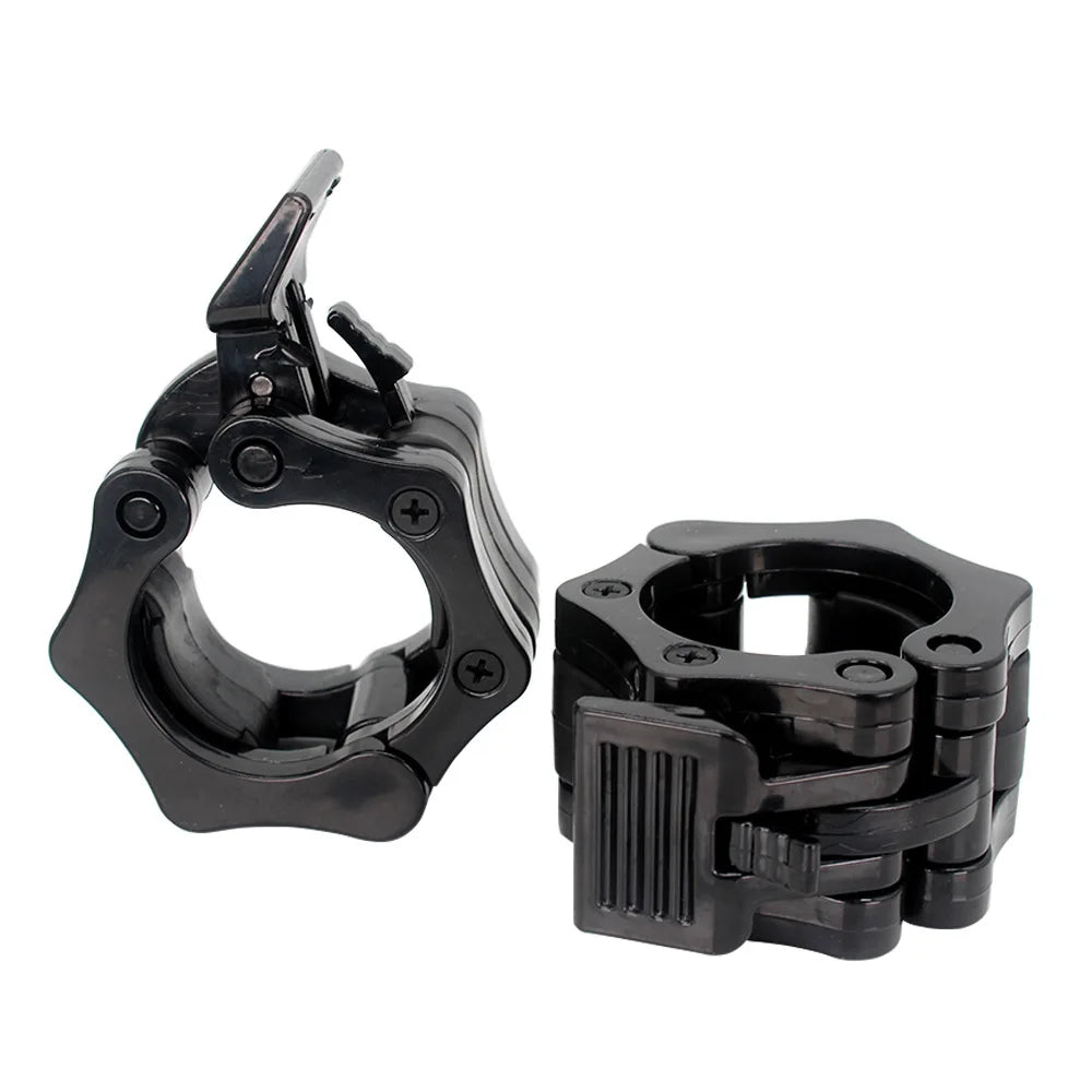 Pair Of Locking 25/50mm Barbell Collar Lock